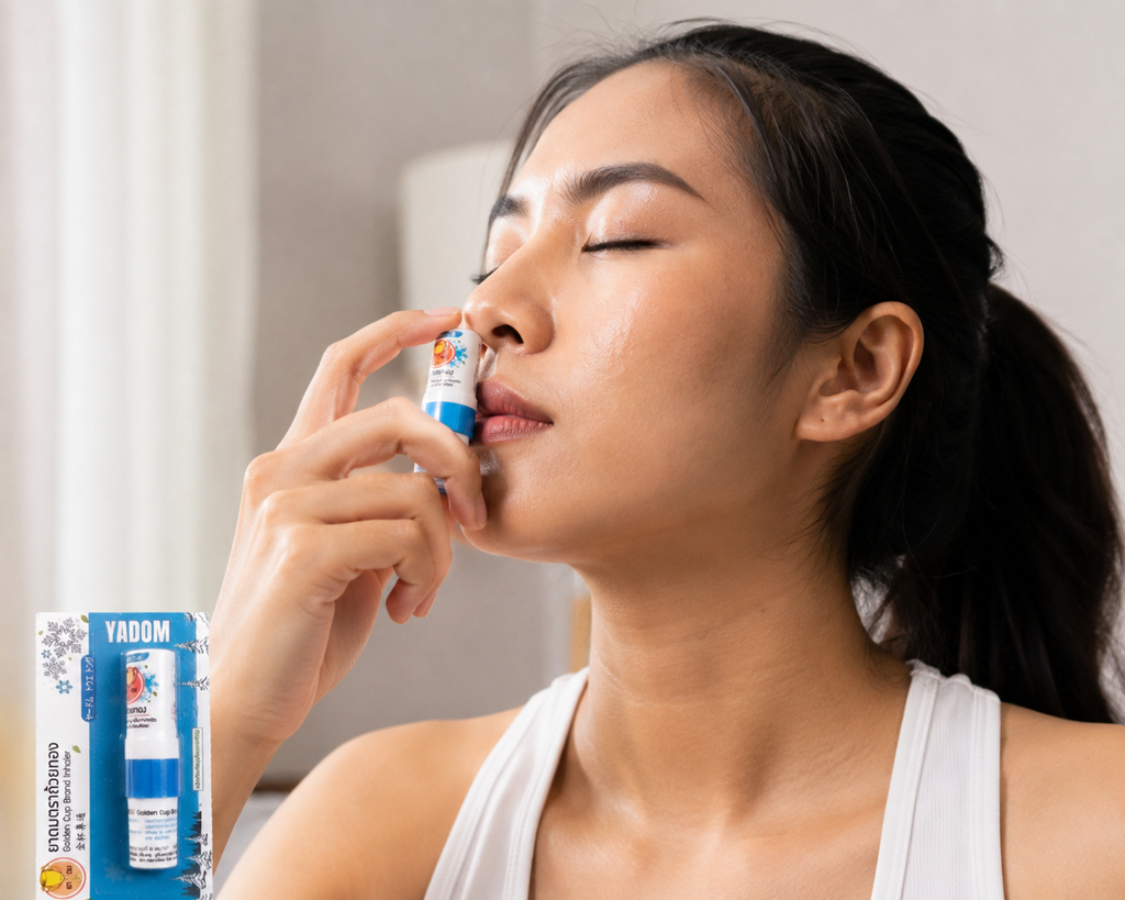 Golden Cup Brand Thai Herbal Inhaler – YADOM